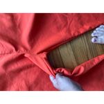 ZARA  Orange Flare Dress Pants Women’s High Waist Trousers Photo 3