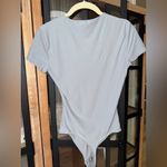 Abercrombie & Fitch Abercrombie seamless bodysuit top short sleeve high crew neck thong essential Photo 2
