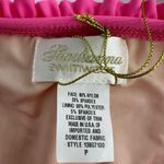 Shoshanna NWT  Ruffle Pink Side Tie Tassle Flirty Feminine Size P Small Photo 2