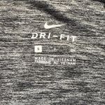 Nike Dri-FIT Women's Gray Open Front Cardigan Thumb Hole Athletic Jacket Photo 4