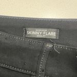 White House | Black Market New Curvy High-Rise Sculpt Skinny Flare Black Jeans 14 Photo 3