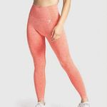 Gymshark  Vital Seamless Leggings Orange Marl Athleisure Photo 3