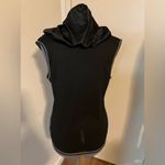 EVCR ACTIVE Hooded Sleeveless Mesh Top Tee Motivation Black Size L Photo 2