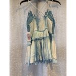 La Miel Boho Hippie Festival Crochet Lace Tie Dye‎ Tiered Top Y2K Style Medium Photo 5