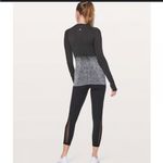 Lululemon Black and Gray Women's Top Womens Long sleeve ombré 6 Swifty Tech Photo 2