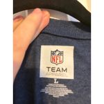 Team Apparel NFL Chicago Bears Women's V Neck T Shirt Large Blue Graphic Tee Photo 4