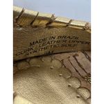 Jack Rogers Claudette Gold Cork Whip Stitch Wedge Slingback Sandals 8 Photo 8