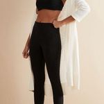 Banana Republic Women’s High Rise Leggings 7/8 Length Size Medium Black Athletic Photo 2