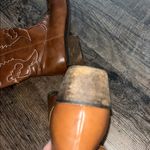 Brown Western Cowboy Boots Size 9 Photo 5