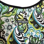 Nuu Muu Blue and Green Colorful Floral Athletic Exercise Athleisure Dress Size M Photo 3