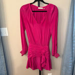 Ramy Brook  Becca‎ Ruched Waist Mini Dress Magenta Size 00 Photo 1