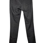 Leggiadro Women’s Size 4 Dark Gray Brushed Cotton Blend Flannel Trousers Pants Photo 2