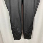 Torrid Black Faux Leather Quilted Leggings Sz.2 Photo 7