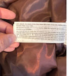 Abercrombie & Fitch NWT Chocolate Brown Faux Leather Mini Puffer Jacket Size XS Photo 8