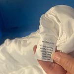 Automet Puffer Vest Women White Sleeveless Zip Up Outerwear, Size Small (NEW) Photo 6