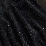 Cider  Plus 2x Black Tank Top Bustier Corset‎ One Shoulder Sparkle Sexy Photo 8