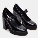 Steve Madden ๐ Mary Jane Pump Black Patent SZ 7 Photo 0