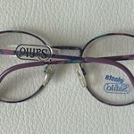 Purple/Green Retro Round Glasses Purple Photo 3