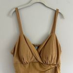 Studio 1940 VINTAGE GOLD GLITTERY STUDIO‎ 1940 RUFFLE CAMI TANK TOP Photo 2