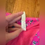 Maaji Pink Floral Happy Flower Reversible Bikini Bottoms Large Anthropologie Photo 2