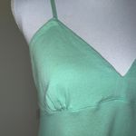 Xhilaration Ombré Slip Dress M Green Blue Dip Dye Y2K Spaghetti Strap Backless Photo 3