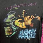 Lenny Kravitz Blue Electric Light Women’s Distressed Tee S Photo 1