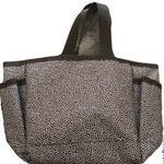 ThirtyOne Boutique Thirty One Handbag Organizer Brown Polka Dot Holds All Your Goodies Photo 1