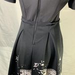Elie Tahari New York Skyline Black with White Dress Size 6 Photo 8