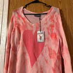 Pink Sweater With Pink Heart Photo 3