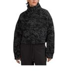 Lululemon  Scuba Funnel Neck Oversized Fleece Jacket Size XS/S Jaquard W3GDYS Photo 3