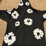 Denim Tears Hoodie Pullover Cotton Wreath Black Size M Size M Photo 1