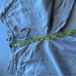 Talbots Irish Linen Wide Leg Drawstring Capri Pants 2 Photo 6