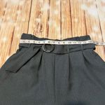 Impulsive Women’s Pinstripe High Waist Wide Leg Pull On Pants Grey Size Large Photo 2