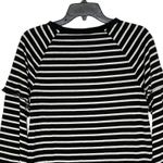 Gap T-Shirt Dress Size XS Black White Striped Womens Blended Fabric LS Pullover Photo 6