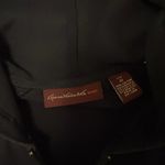 Gloria Vanderbilt Retro Style Navy 3/4 Sleeve Zip Up Hoodie with Pink & White Accents, Size Medium Photo 1