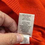 Joseph A  NWT Orange Grenadine Cold Shoulder Short Sleeve Lightweight Sweater Photo 9