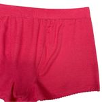 P.J. Salvage Repreve Boxer Lounge Shorts Women’s Size Medium Retro Red NWT Photo 4