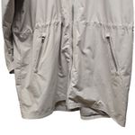 Athleta Solar Wind Anorak Jacket in Beige Sz XXL RN# 54023 Hooded 2X Rain Coat Photo 4