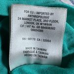 Maeve  Anthropologie Mabel Maxi Dress Tiered Teal Vacation Resortwear Summer Photo 8