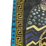 Laurel Burch Purse Gato Cat Print Crossbody Bag Bead Adjustable Strap Wood Charm Black Photo 3