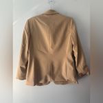 Calvin Klein Women's Tan Beige Long Sleeve Blazer Office-wear Photo 4