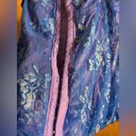 Victoria's Secret Blue and Purple Chemise Lace and Satin sexy little things 36C Photo 6