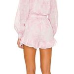 Tularosa  Jordan Romper in Fuchsia Tie Dye XXS Photo 1