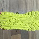 Marc Jacobs The Jogger Sneakers Size 39 US 9 The Fluoro Jogger In Fluo Yellow Photo 10