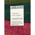 CCC Unisex Multicolor Striped Button Up Shirt Polyester Casual Retro Chic Large Blue Size undefined Photo 5