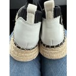 Marc Fisher Womens Black 1" Platform Jute wrapped Sneakers 7 1/2M Photo 3