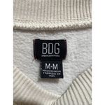BDG Urban Outfitters Crew Neck Sweatshirt Size Medium ~ Oversized ~ Ivory/Blue Photo 3