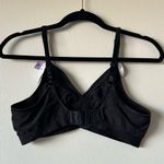 Xhilaration NWT XL Floral Gingham Shiny Print Unlined Wireless Bralette Bra Crop Top Sports Photo 5