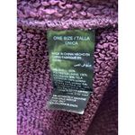 Chico's Travelers NWT Tweed Texture Jacket Open Front Cardigan Plum Multi Size 3 Photo 2