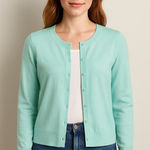 Old Navy Mint Green Cardigan Sweater Women’s Size M Coquette Cottegecore Photo 0